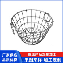 厂家焊接脏衣篓洗衣框脏衣服收纳篮铁艺收纳铁篮置物篮铁线收纳框