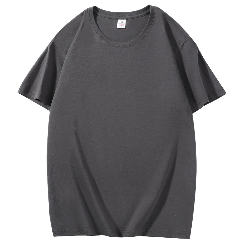 Short sleeve -180g-charcoal gray