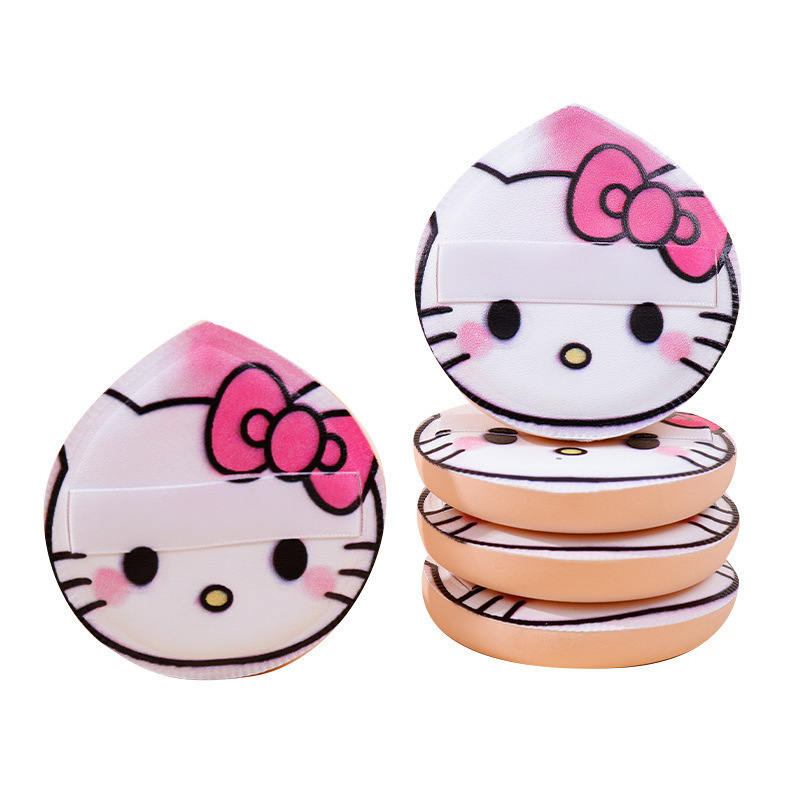 卸売新しいメイクアップスポンジかわいい KT パウダーパフスーパーソフトマシュマロエアクッションウェットとドライ両用非食べるパウダービューティーメイクアップ|undefined