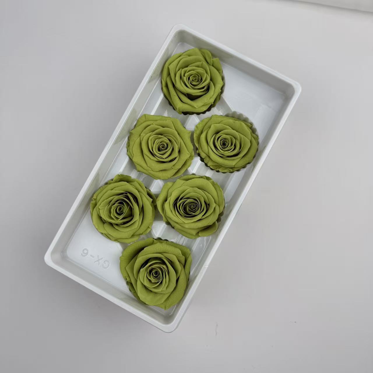 Rosa Eterna A+ de 5-6 cm, Flor Real Seca, Regalo DIY, Fábrica de Yunnan, Ramo para el Día de la Madre 520