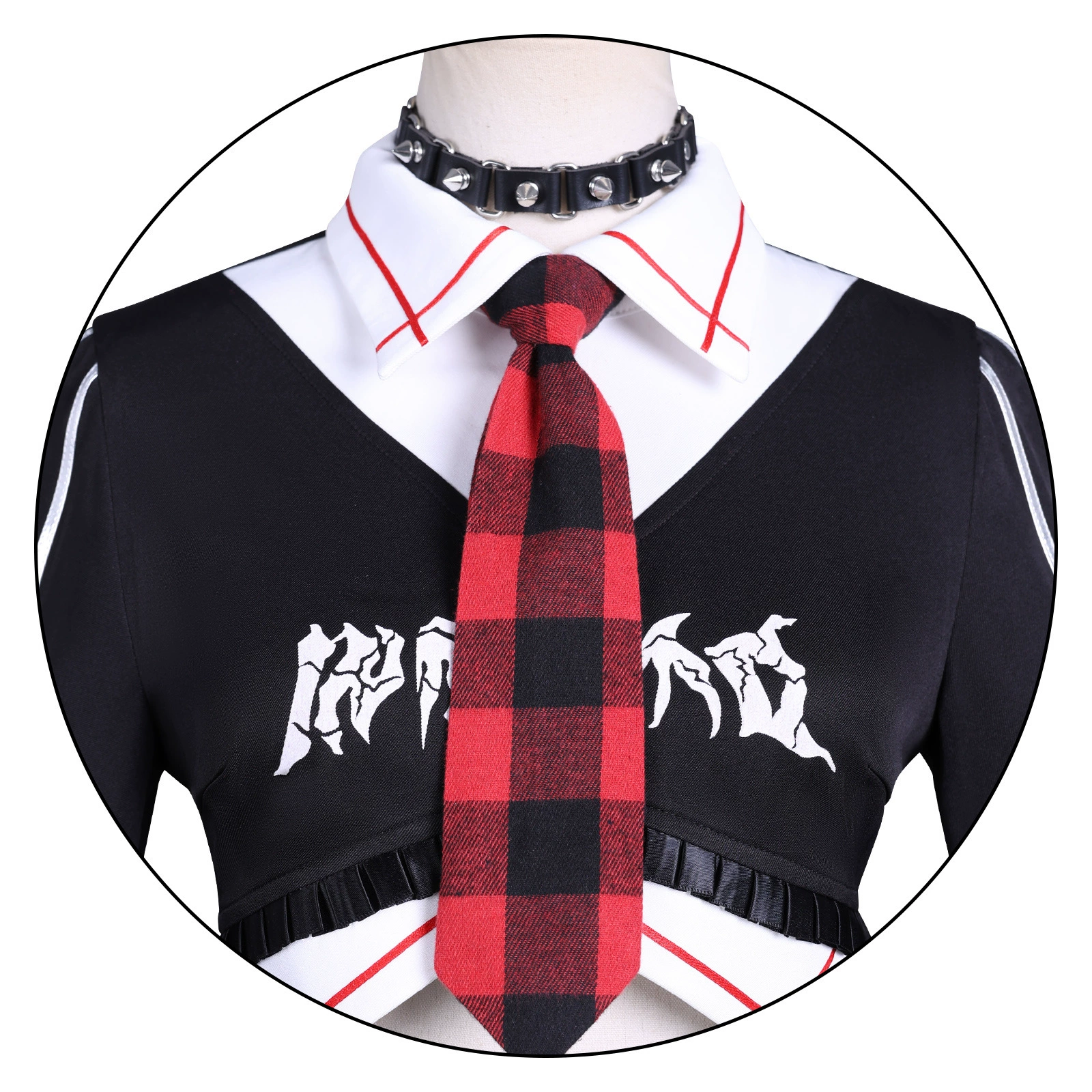 Группа рок Asuka костюм cos распускающийся слон фигура одинаковая fashion одежда Y2K yuppie косплей анимационный костюм
