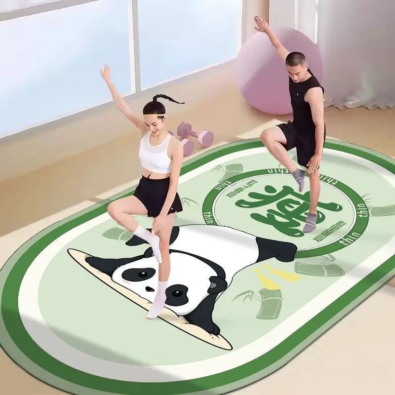 요가 매트 미끄럼 방지 실내 필라테스 홈 에어로빅 피트니스 스포츠 방음 충격 방지 충격 흡수 두꺼운 바닥 매트 도매