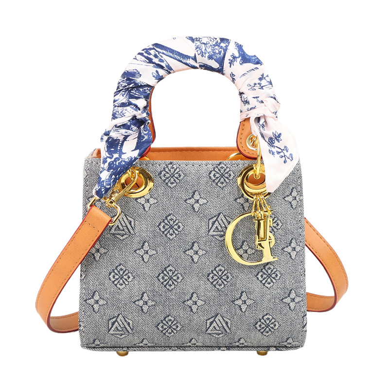 Gran, mediana y pequeña 2024 nuevo estilo Dai Fei bolso de mujer bolso transfronterizo impresión de un solo hombro bolso pequeño de mensajero de mano comercio exterior