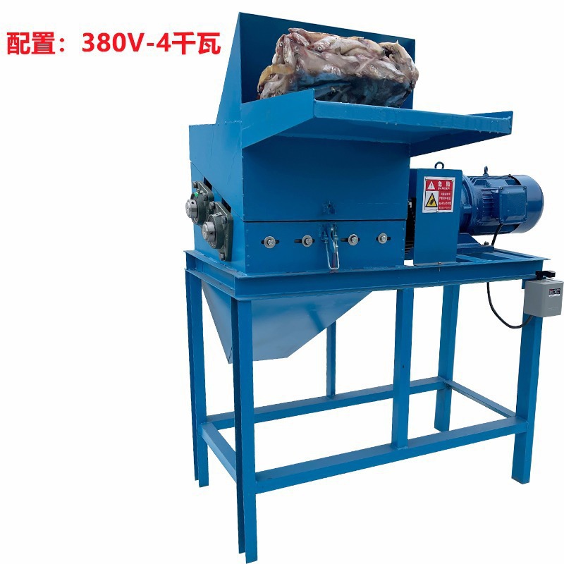 Pescado congelado máquina de corte de pescado cría de pescado congelado de alta potencia pescado congelado triturador de productos de almacenamiento en frío máquina de corte de pescado congelado máquina de corte de pescado