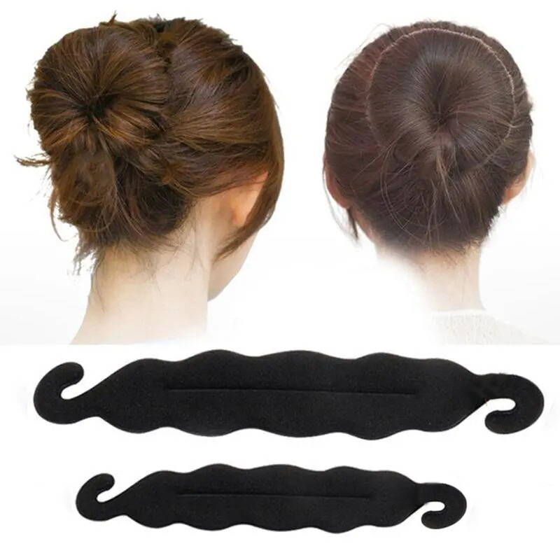 Sponge Hair Styling Tool Versatile Bun Maker Lazy Hair Accessory Fluffy Hair Styling Tool for Medium-Long Hair