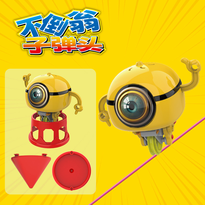 Negro tecnología tumbler unicycle alambre de acero walking robot monociclo novela interesante puesto giroscopio juguete eléctrico