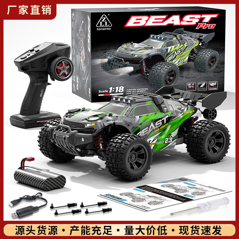Factory Sg118 Remote Control Rc Big-Wheel Climbing High-Speed Off-Road Vehicle 1:18 Full Scale Professional Remote Control Four-Wheel Drive Remote Control Factory Sg118 Remote Control Rc Big-Wheel Climbing High-Speed Off-Road Vehicle 1:18 Full Scale Professional Remote Control Four-Wheel Drive Remote Control