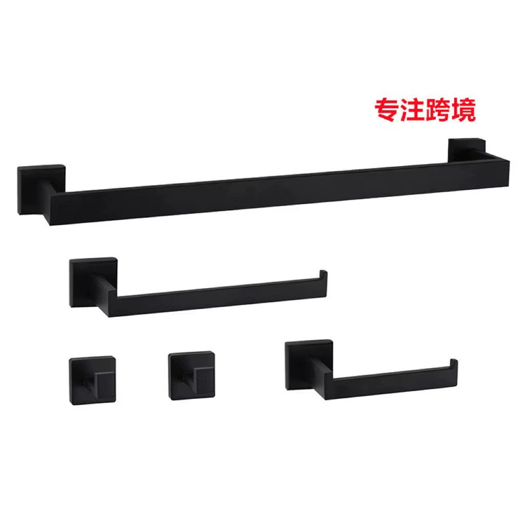 Трансграничная квадратная вешалка для полотенец из нержавеющей стали 304 костюм ванная комната простая стеллаж для хранения рулонной бумаги вешалка для полотенец для ванной комнаты