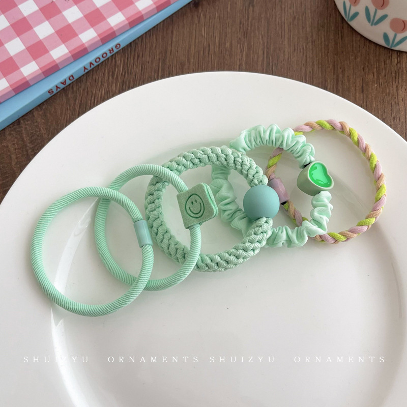 Liga de cabello 2025 – banda elástica de cuero duradero, alta gama, estilo sencillo y buena elasticidad