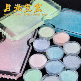水星秘境0.1银河细闪粉流麻闪粉材料纯银光星河金葱粉DIY偏光粉