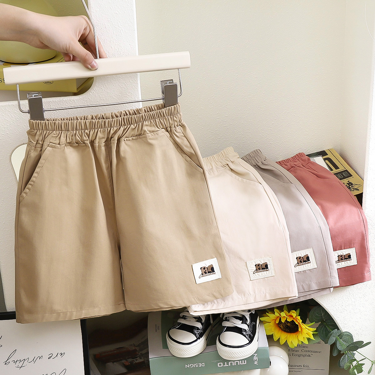 Children's shorts summer new boys casual pants girls cotton pants wholesale boys and girls baby summer pants tide