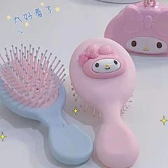 かわいいエアバッグ櫛漫画子供少女家庭用頭皮マッサージ小櫛エアマット櫛女性ロングヘア櫛