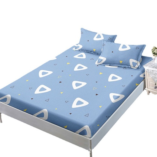 Fitted sheet, single double mattress cover, Simmons protective cover, dust cover, student dormitory home bedding single piece