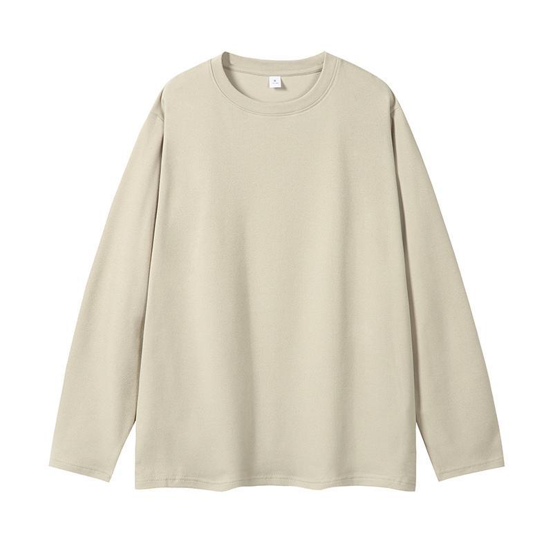 모닝 미스트 그린 [라운드넥 저먼 벨벳 긴팔 티셔츠]