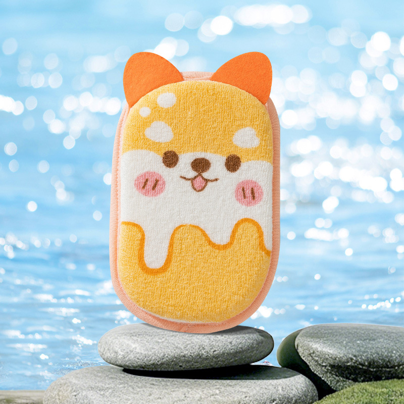 Algodón de baño para bebés Productos de baño para bebés Limpiar para bebés Esponja de baño Productos de baño para recién nacidos