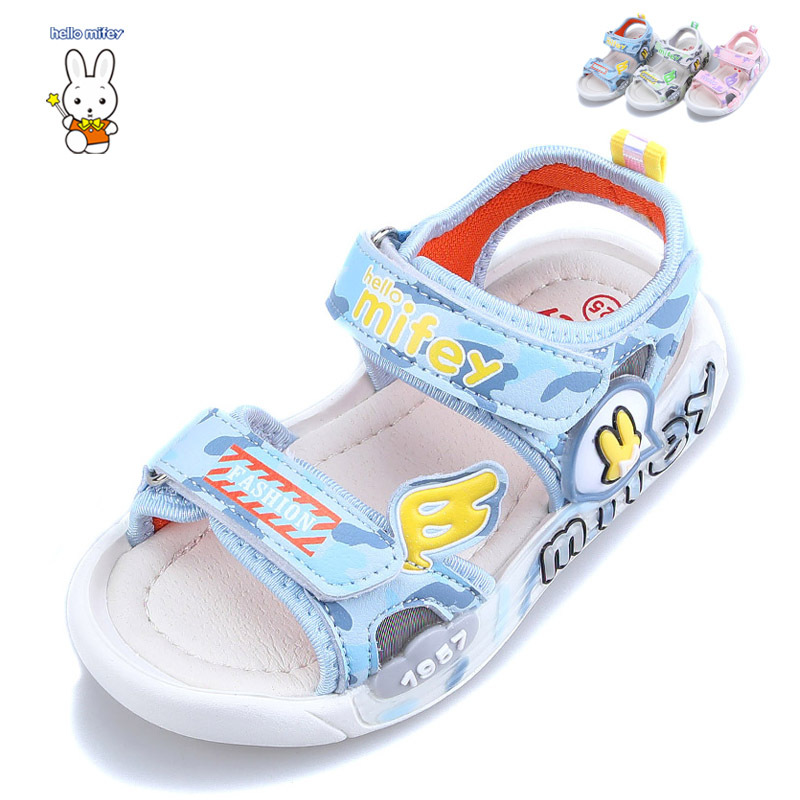 小兔菲儿夏季新款童鞋儿童防滑超轻凉鞋男女休闲软底机能鞋沙滩鞋|ms