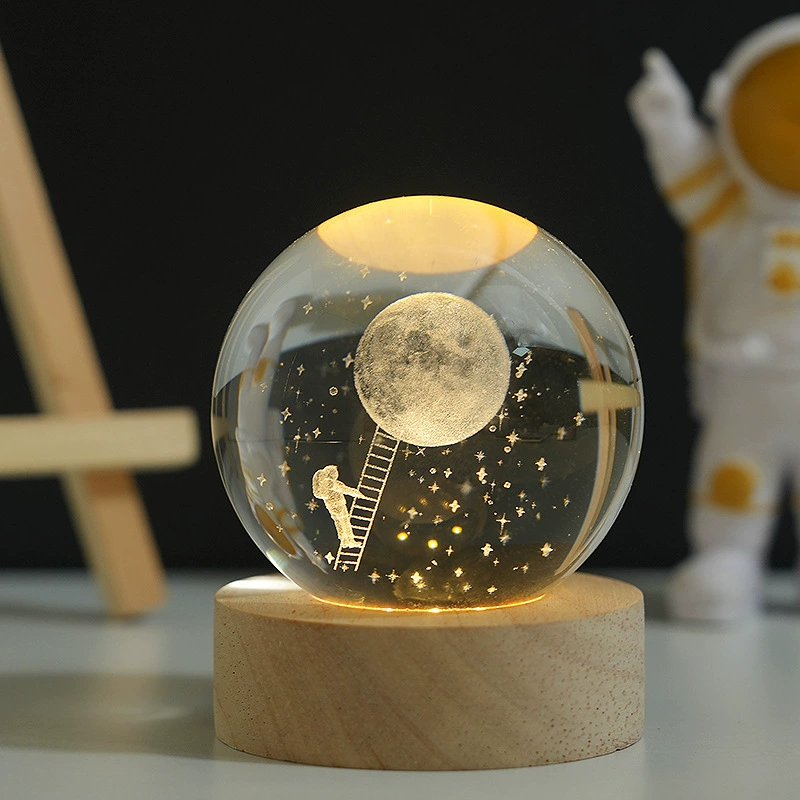 Деревянный ночник, 3D, подарок на день рождения