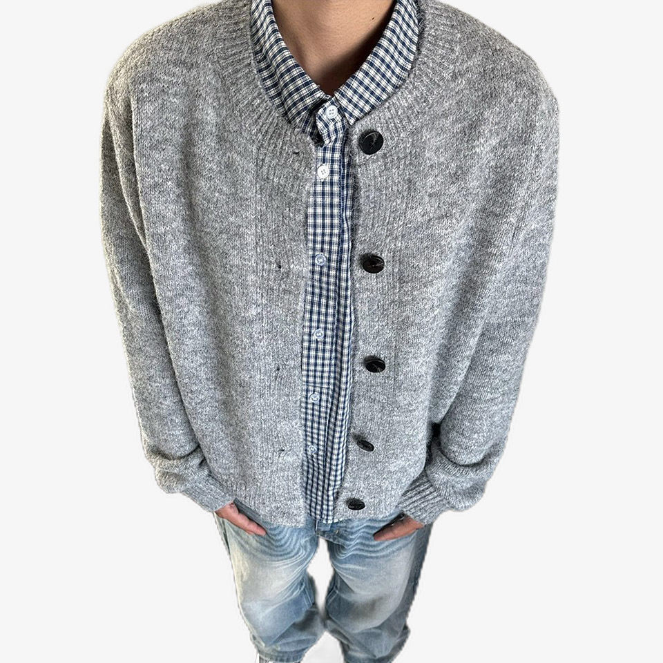 Explosiones transfronterizas de tamaño grande europeo chaqueta de camiseta de punto suéter hombre alto perezoso invierno fábrica de suéter al por mayor