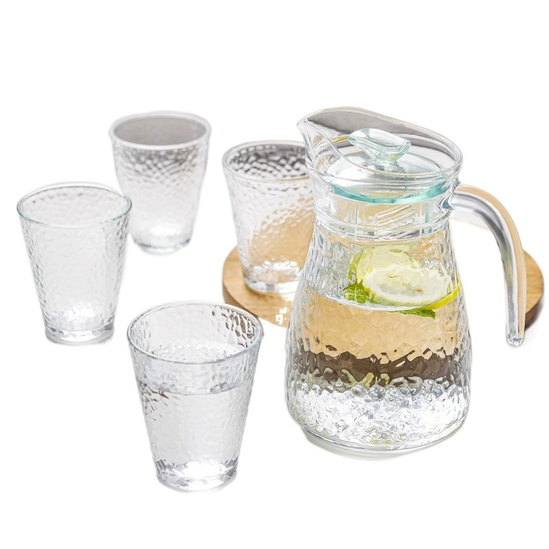 Set, teapot, capacious high quality glass tea, simple and elegant design