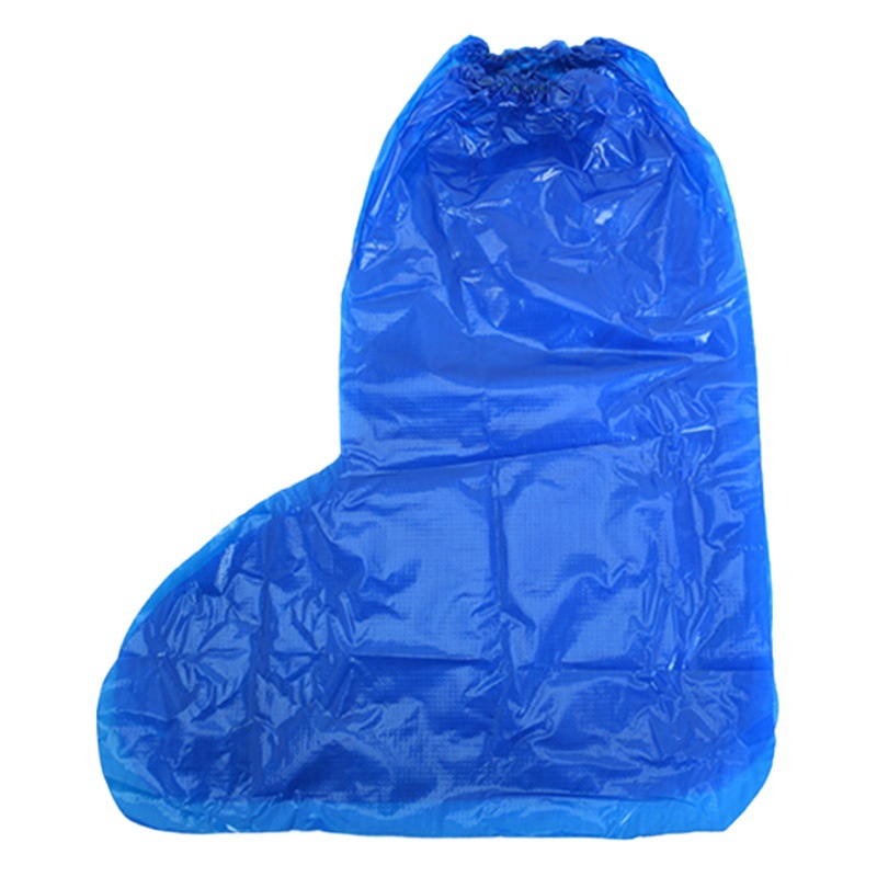Long tube outdoor rainproof shoe cover high waist thick non-slip waterproof rain boots children disposable rain shoe cover for students