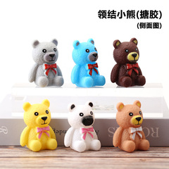 Fun Decorative Red Bow Tie Teddy Bear Cake Baking Decoration Cream Glue Phone Blind Box Doll Car Amazon