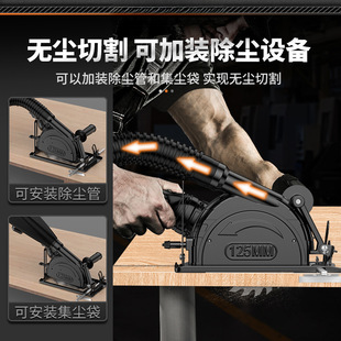 Angle grinder universal bracket multi-function grinder modified woodworking table saw modified frame small cutting machine hand grinder