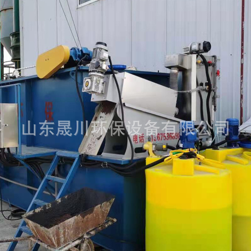 叠螺式污泥脱水机 固液分离工业污泥脱水设备 叠螺机压滤机