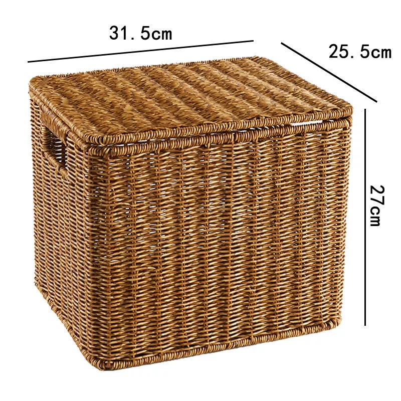 Woven storage box, Nordic style