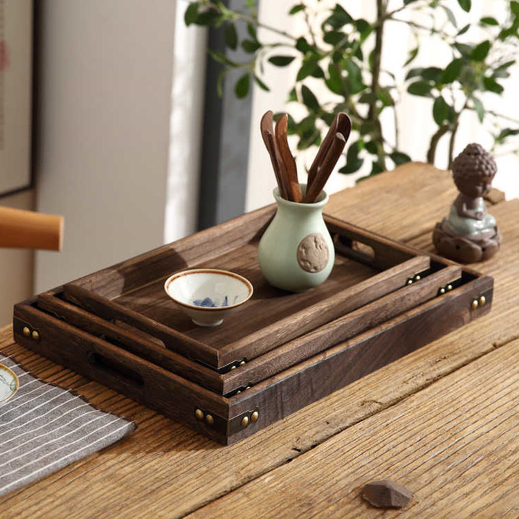 Tea Brewing by the Stove, Snack Tray, Snack Plate, Tableware, Ingredient Box, Plate, Wooden Snack Platter Set, Tea Set Tray Tea Brewing by the Stove, Snack Tray, Snack Plate, Tableware, Ingredient Box, Plate, Wooden Snack Platter Set, Tea Set Tray
