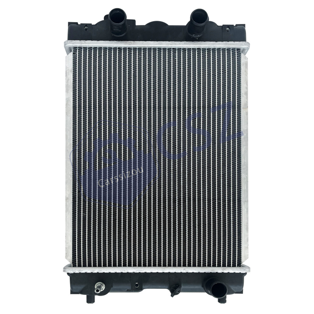 适用于洋马30 双排B6（上双下右）挖机新款水箱散热器冷却器工厂