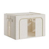 Вместительный и большой ящик для хранения, ткань, одеяло, коробка для хранения