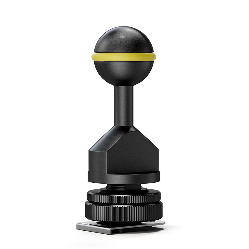 Cámara de rana mar impermeable aleación de aluminio de aluminio accesorios botas frías fotografía de buceo mariposa clip lámpara brazo de luz complementaria accesorios de expansión