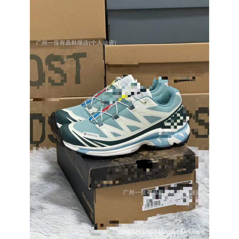 莆田纯原萨洛濛3D XT-Quest 复古XT6户外防滑越野登山跑步运动鞋|undefined