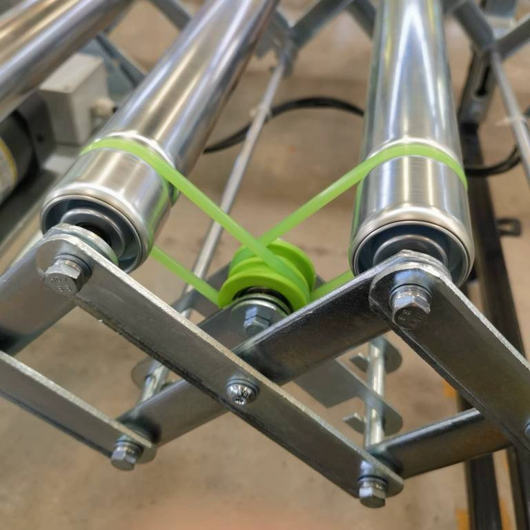 Линия сортировки, ременной привод, роликовый ремень, телескопический ремень, конвейер для экспресс-логистики, круглый ремень