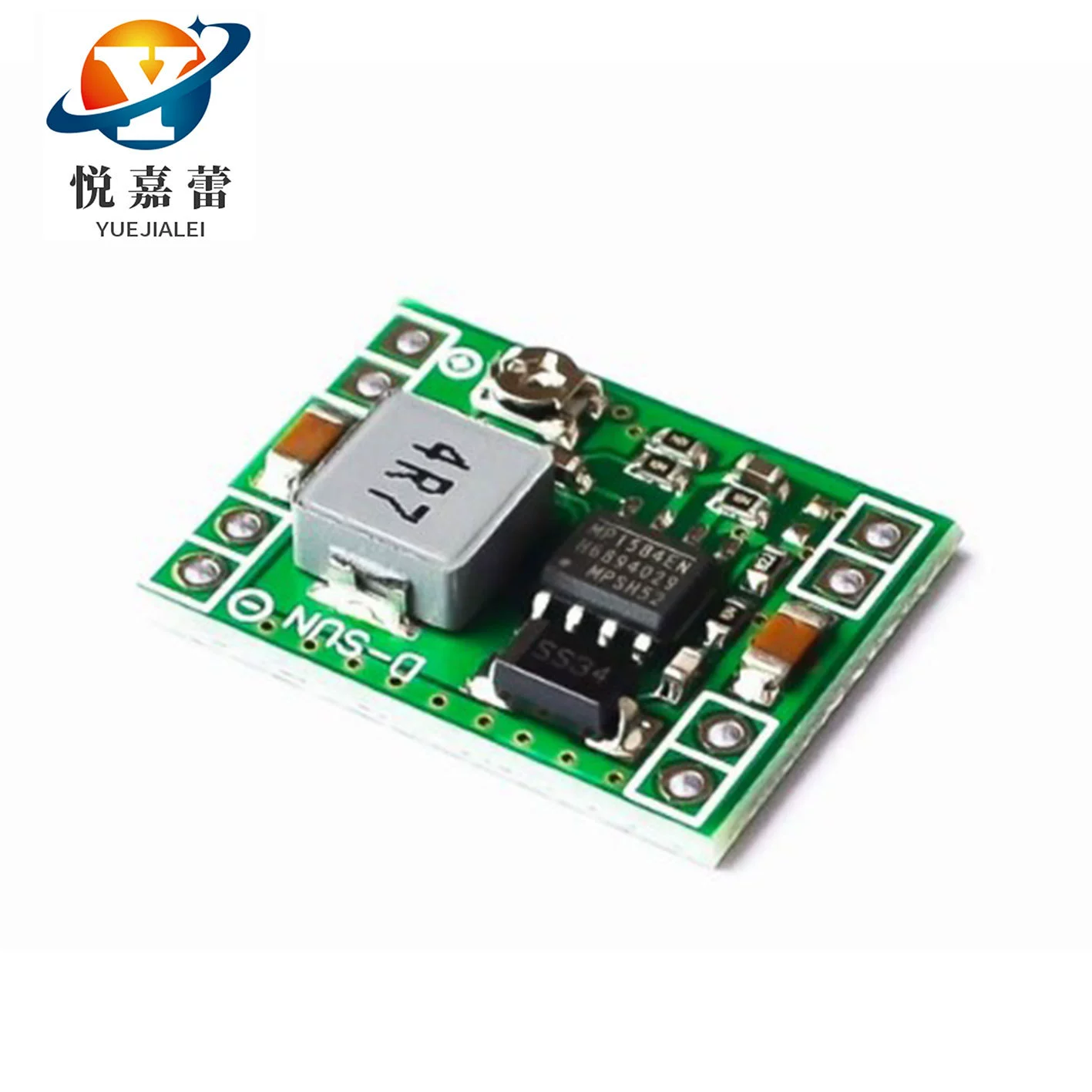 MP1584EN DC-DC понижающий модуль питания 3A Регулируемый понижающий модуль ультра LM2596 малый размер