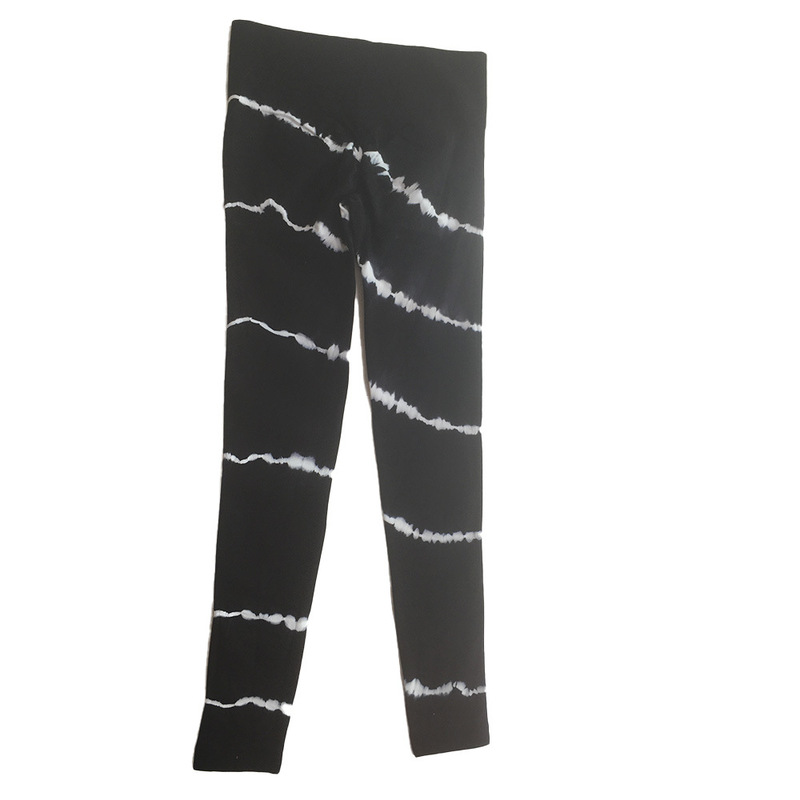 2023 New oblique pull pattern natural elements tight comfortable shaping tie-dye craft sports yoga trousers 2023 New oblique pull pattern natural elements tight comfortable shaping tie-dye craft sports yoga trousers