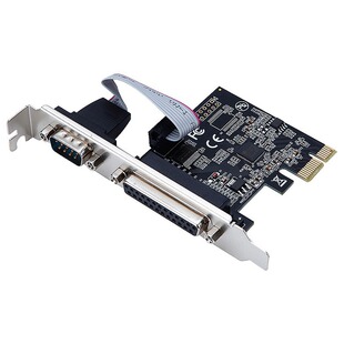 PCIe�D���ڔUչ�� RS232 DB9+DB25�p�ӿ� ���ؙC̨ʽ�Cͨ���D�ӿ�