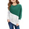 Fashionable jacket, T-shirt, European style, suitable for import, children's clothing, Amazon, long sleeve, with sleeve