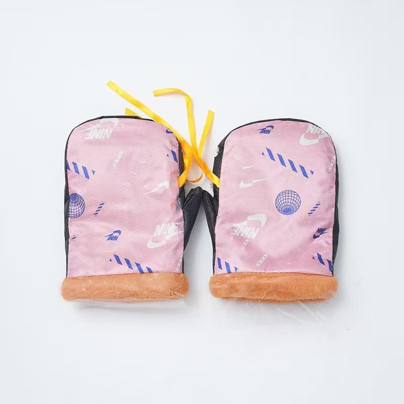 겨울철 전기 오토바이 핸들바 커버, 벨벳과 두꺼운 배터리 오토바이 장갑, 방한, 보온, 방수 및 방풍 핸드 가드