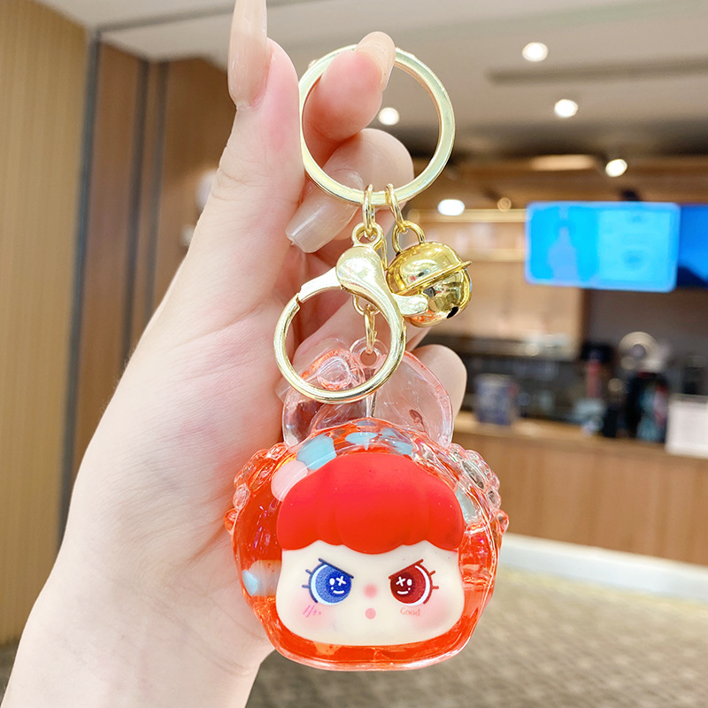 환환토끼 키링 - 레드 (Hwanhwan Tokki Keyring - Red)