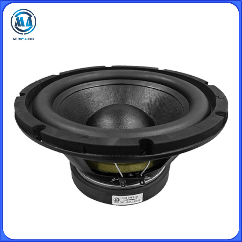 Meirui 10 pulgadas MEDIADOS DE-bajo altavoz de frecuencia completa altavoz Carro de cine en casa karaoke titular de la tarjeta de altavoz de audio
