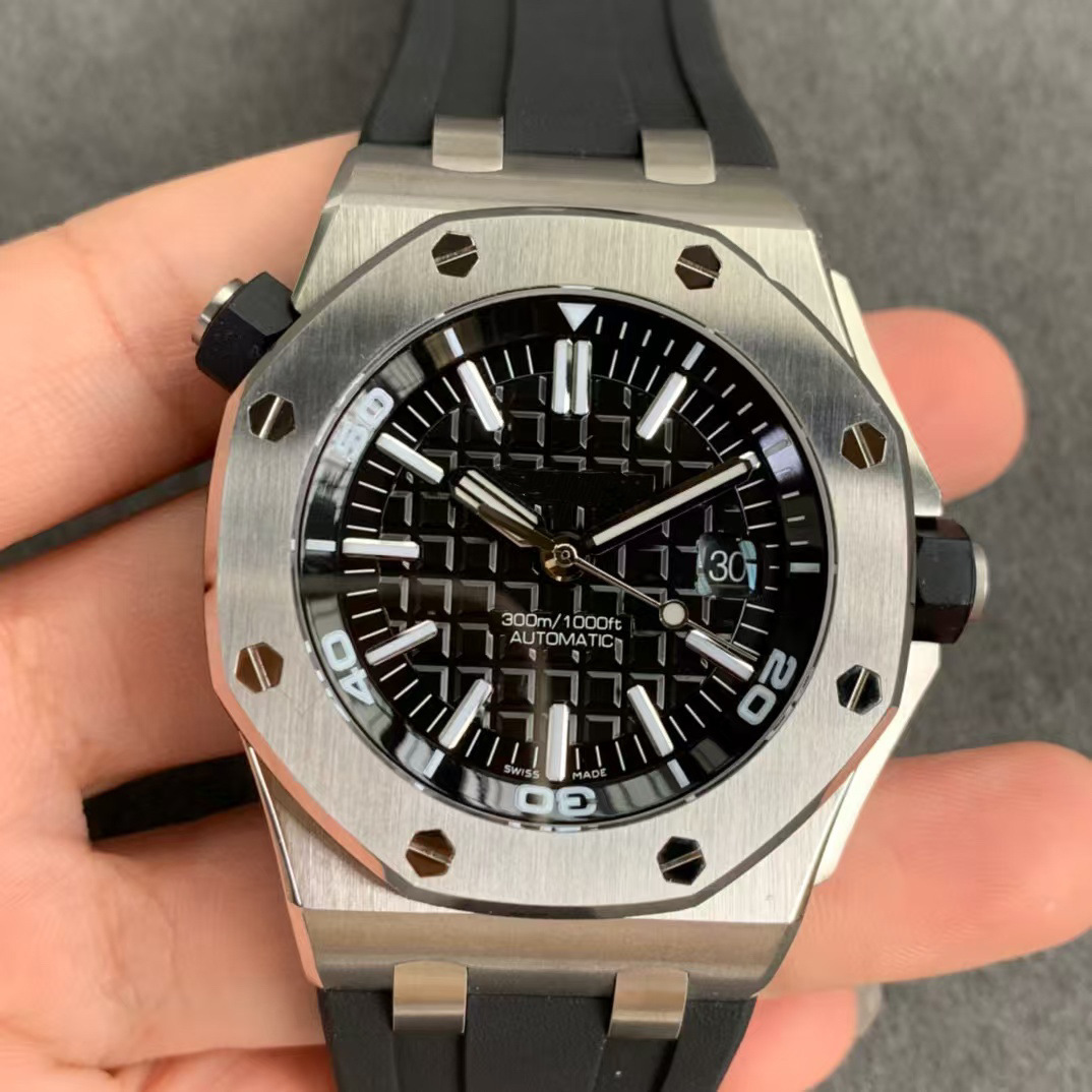 Aps Factory 15710 Royal Oak Tape Men's Fully Automatic Mechanical Steel Band Watch Ceramic Offshore 15400Ap