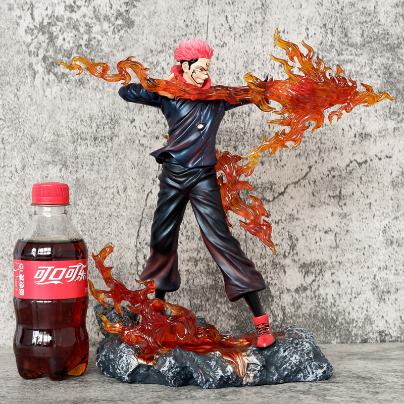 JiZhiFanSu Nuo Tiger Cane Return to War アニメ周辺フィギュア像装飾品ギフト卸売ドロップシッピング|undefined