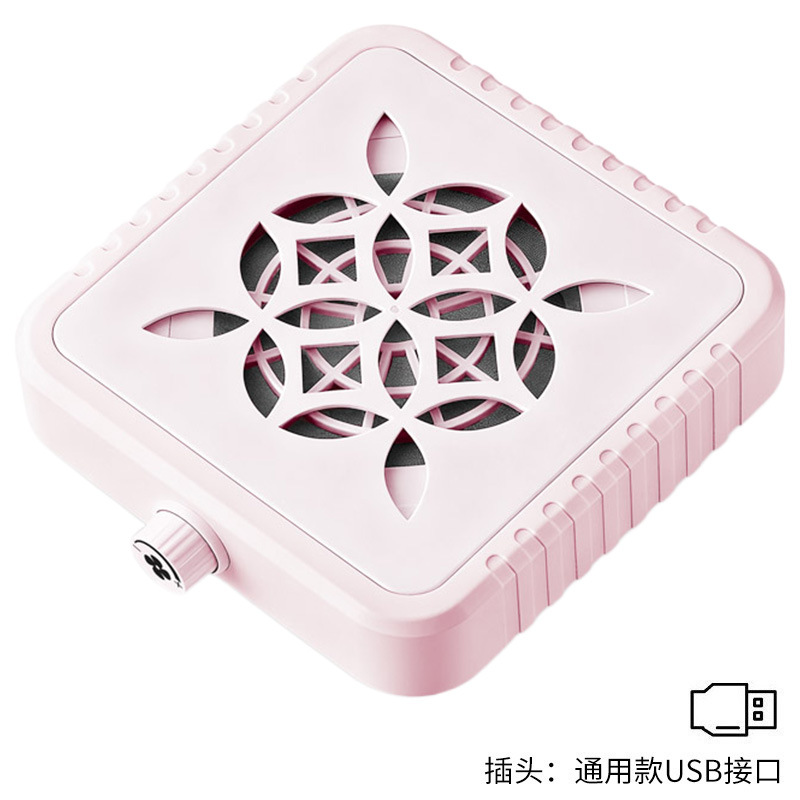 Transfronterizo de aspiración de uñas doméstica mini aspiradora de turbina sin escobillas gran succión de polvo de pulido de uñas colector de polvo