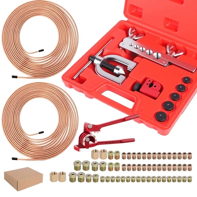 Manufacturer wholesale motorcycle brake oil pipes, auto parts high-pressure brake oil pipes, molded fuel pipes, brake pipes (Tubing) - brake-hose-set-58-screws-30306-3kg