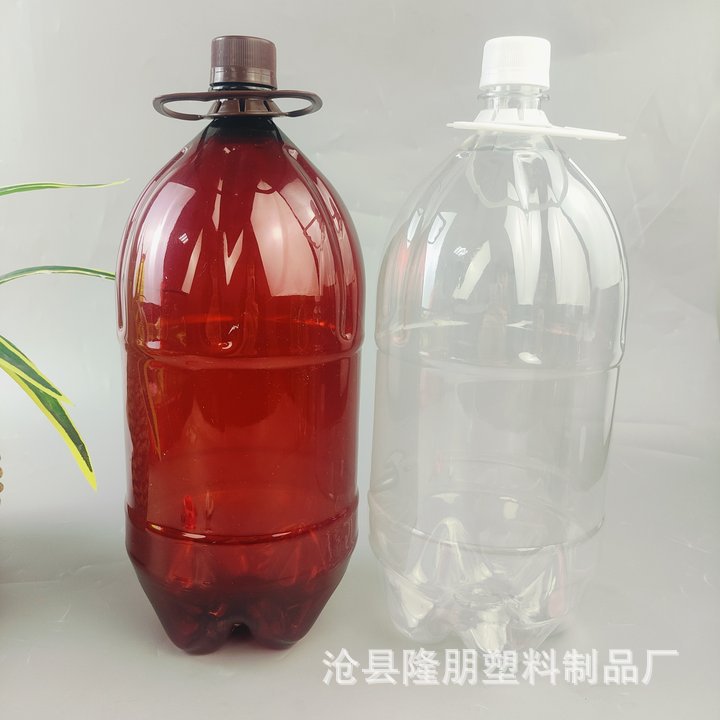 现货pet精酿啤酒瓶饮料瓶精酿啤酒瓶2.5升塑料啤酒瓶鲜啤扎啤酒瓶
