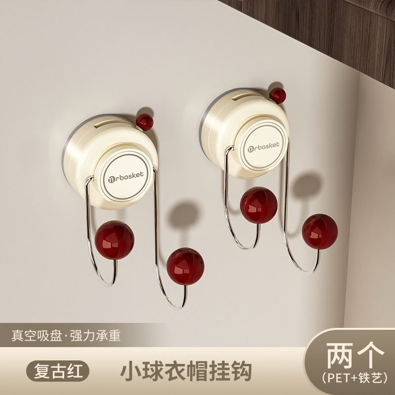 Gancho con ventosa Gancho para ropa sin perforar la parte trasera de la puerta Gancho para ropa de entrada sin costuras de carga fuerte Gancho para ropa de baño