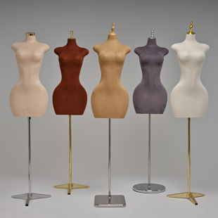 Clothing Store European and American plus size Model Display Rack Full-body Women's Half-body Fake Human Figure Window Display Props Female