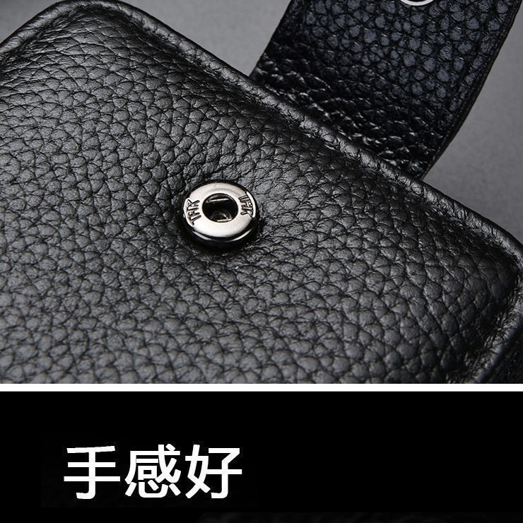 Celebridad de Internet nuevo titular de la tarjeta de los hombres Licencia de Conducir estuche de cuero titular de la tarjeta multifuncional Licencia de Conducir bolsa integrada Tarjeta de gran capacidad