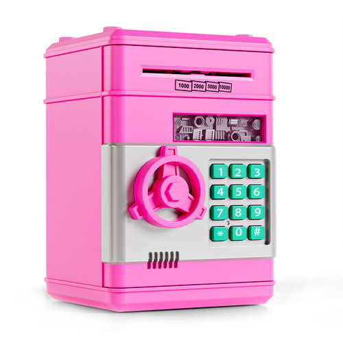 Cross-border piggy bank children's password box safe anti-fall large capacity accessible smart electronic piggy bank wholesale